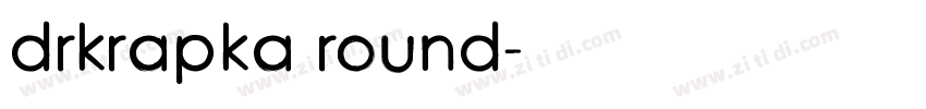 drkrapka round字体转换